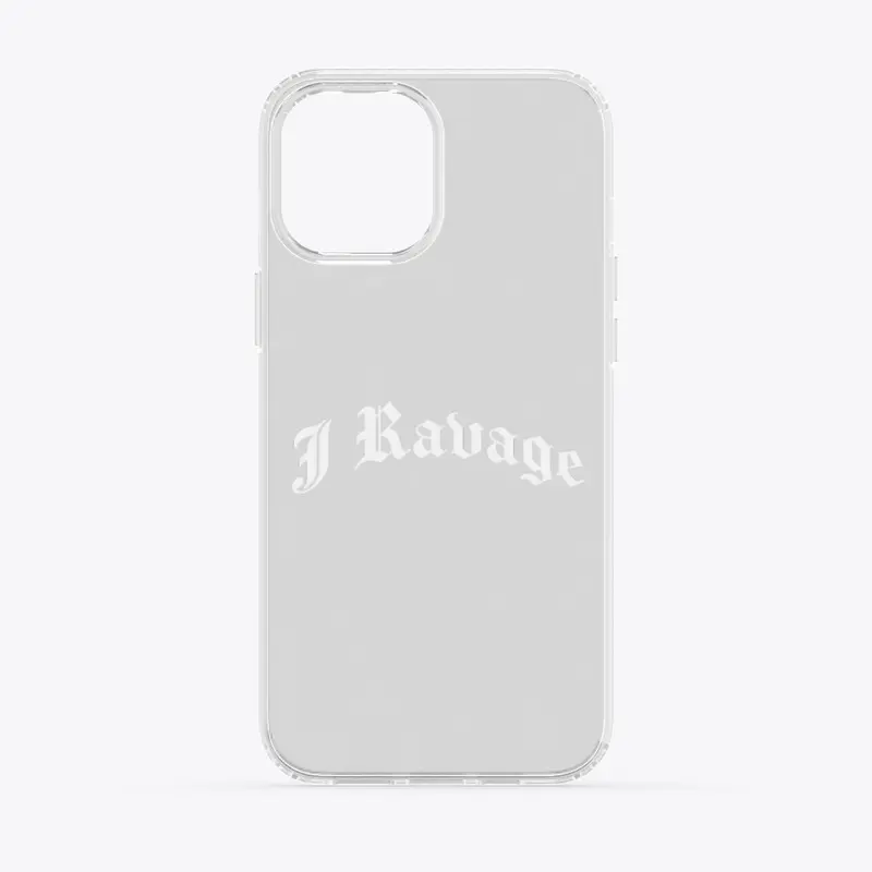 J Ravage Name Text White