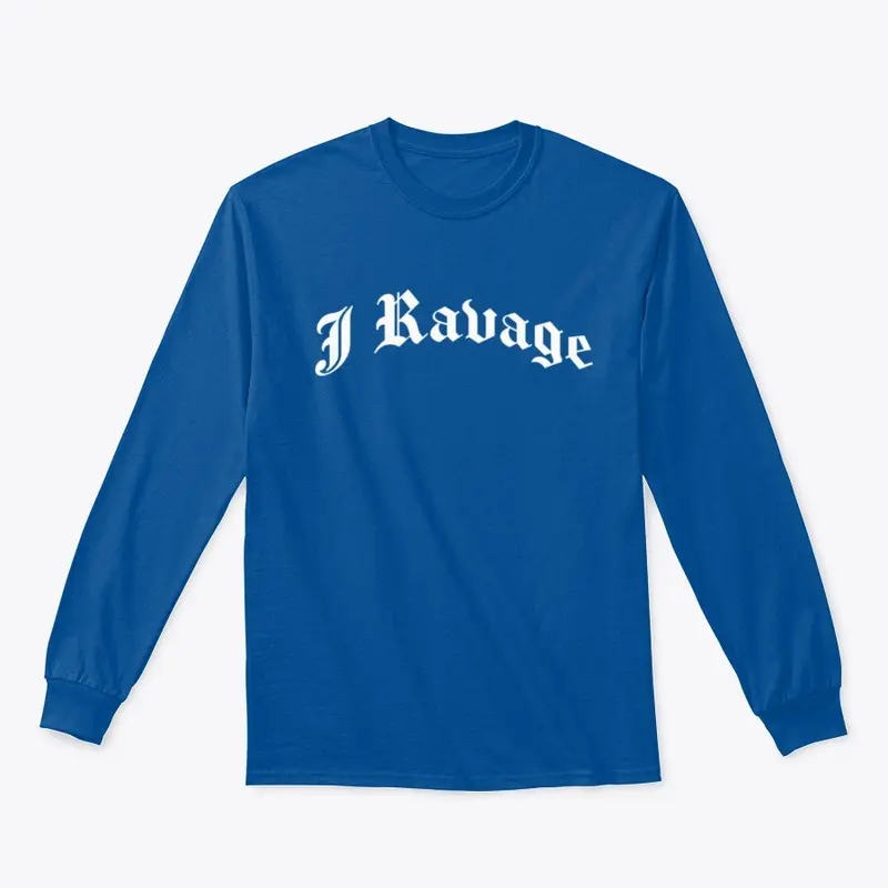 J Ravage Name Text White