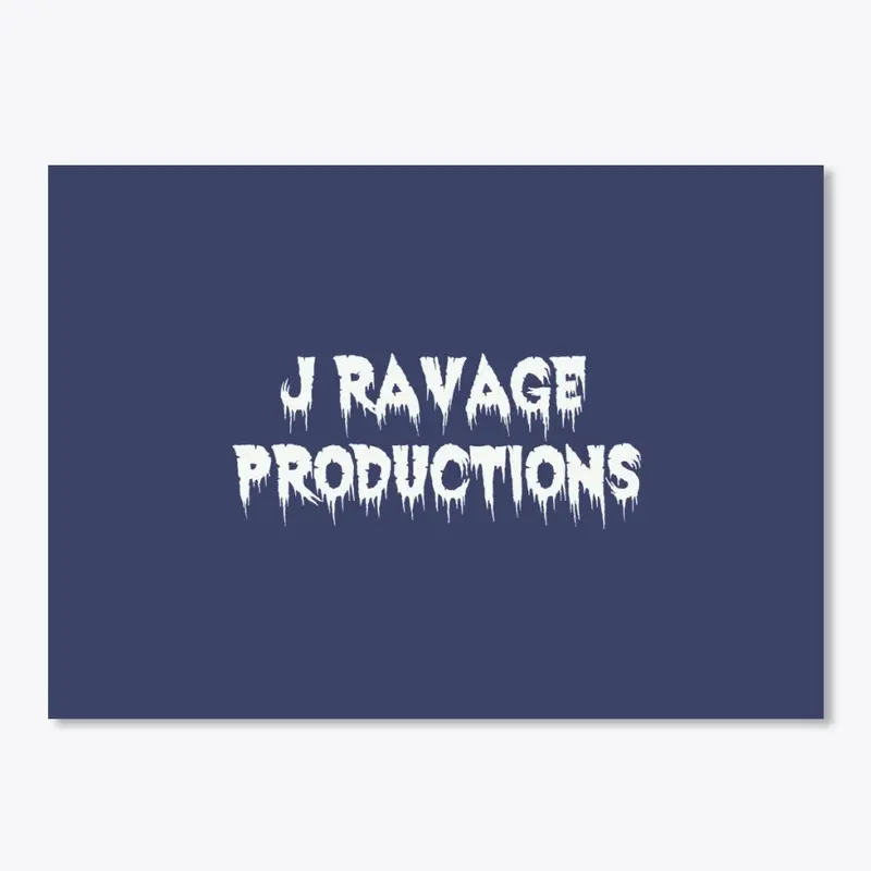 J Ravage Productions White Text