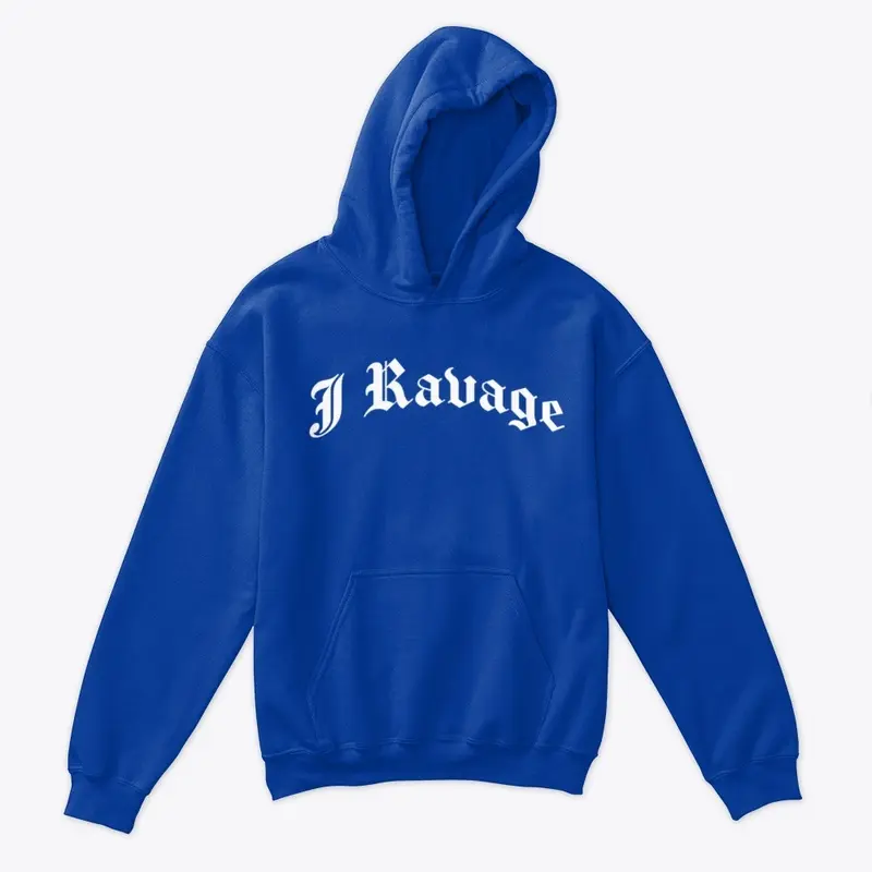 J Ravage Name Text White